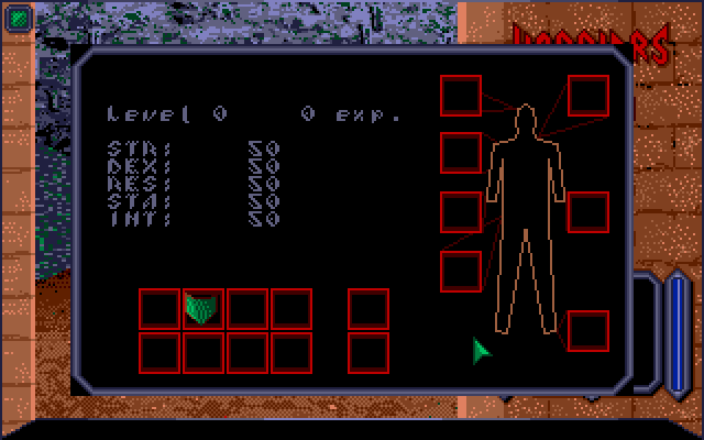 Warriors of Light atari screenshot